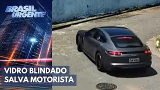 Motorista de carro de luxo escapa de assalto