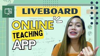 ONLINE TEACHING APP | LiveBoard - Guela Mancao