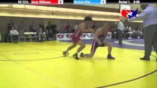 GR 74 KG - R16 - Ruslan Tiumenbaev (KGZ) vs. Bo Beckman (NYAC)