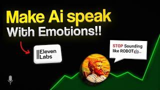 How to Add Emotions to A.I Voices on ElevenLabs - Sound Super Realistic Like Isaac 