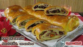 PAN DE JAMÓN NAVIDEÑO VENEZOLANO la receta más fácil de todas