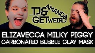 Elizavecca Milky Piggy Carbonated Bubble Clay Mask | TJ & Amanda Get Weird