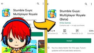 How To Join Beta In Stumble Guys And Update New Map