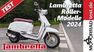 Lambretta Roller Modelle 2024 | Fahrbericht zur Lambretta V125, X125, X300 & G350