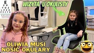 Idziemy do okulisty Wybieramy okulary Spełnione marzenie Oliwii