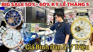 27/5|CHỐT 15 CHIẾC ĐỒNG HỒ GIÁ SALE- Săn Đồng Hồ Tại Cửa Hàng Nhật