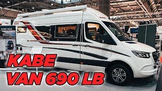 4X4 und WINTERFEST! Kastenwagen Wohnmobil 2023 Kabe Van 690 LB