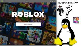 Roblox in Linux 2024