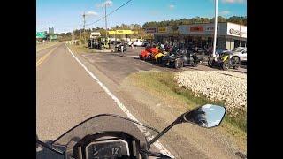 Riding to Sport Durst Power Sports thru Duke Forest