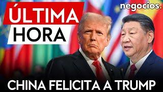 ÚLTIMA HORA | China felicita a Trump por su victoria tras la amenaza arancelaria del republicano