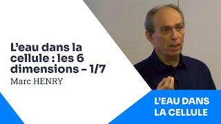 1/7 - Marc HENRY - L'Eau dans la Cellule - Les 6 Dimensions