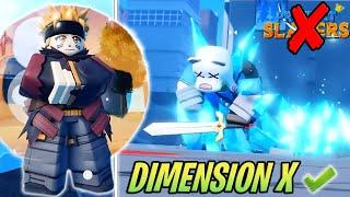 OUW0PP The Creator of PROJECT SLAYERS Is Creating A NEW ROBLOX ANIME GAME! (Dimension X)