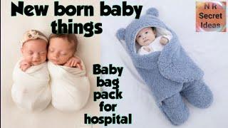 Baby Bag For preparing |  Newborn Baby Things