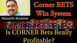 Is CORNER Bets Profitable?.. ROULETTE Strategy Development process..