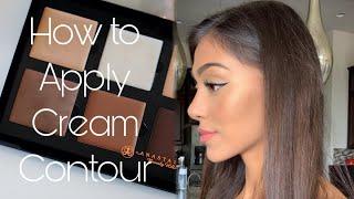 How to Apply Cream Contour for beginners | Chelseasmakeup