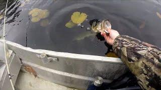 Fall Bass Fishing a New Pond (Central NH)