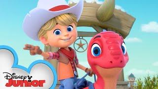 Meet the Ranchers!  | Dino Ranch | @disneyjr