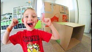 Father & Son ULTIMATE HOUSE FORT SURPRISE!