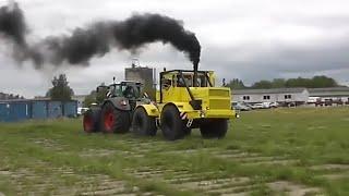 Кировец К-700, К-701 против МОЩНОЙ ТЕХНИКИ! Tractors "Kirovets" k-700, k-701 against all