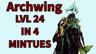 Warframe Fully Level Up Your Archwing in less than 7 minutes