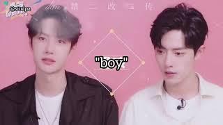 repost " Nanhai "Boy #男孩[lyrics INDOSUB]#FMV #Yizhan #wangyibo #xiaozhan