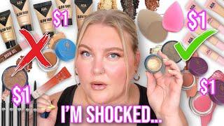 Full Face $1 Makeup… HITS and MISSES!