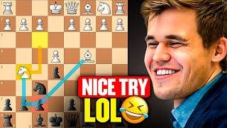 Carlsen Teaches How To Counter The Fried-Liver Attack