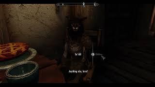 First date with Sa'Chil / Skyrim followers