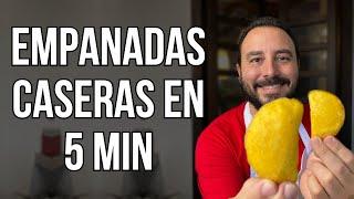 ¡Cómo hacer Empanadas Caseras en 5 minutos! | Receta Fácil | Tulio Recomienda