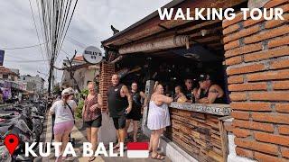 Bali Walking Update | Beautiful Sunny Day At KUTA Bali Today Walking Tour Garlic Lane to Kuta Beach