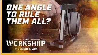 What is Edge Angle? How to tell What Angle your knife is sharpened to? Workshop Ep. 9