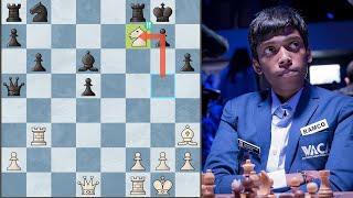 Praggnanandhaa Sacrifices His Knight Against Nepo