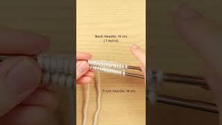 How to Work an Invisible Join in the Round for Magic Loop #knitting #magicloop