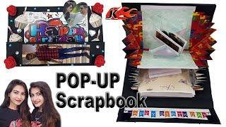 DIY Pop up Birthday Scrapbook Album | JK Arts  1487