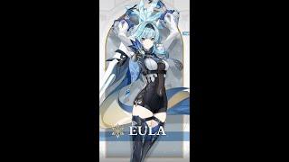 Genshin Impact But it is AI Generated 13 Eula #genshinimpact #shorts #Eula #ai #art #viral
