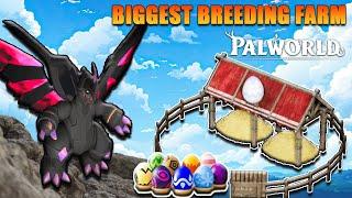 I MADE BIGGEST BREEDING FARM IN PAL WORLD  PALWORLD #3