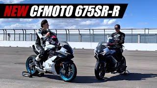 2025 CFMoto 675SR  New 600cc 3-Cylinder Supersport - FIRST LOOK