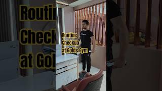 BCI at Golds Gym #shorts #bci #checkup #health #fit #fitness #goldsgym #goldsquad #ytshorts #gymreel