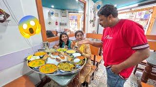 Bahubali Fish Thali... Bap Re Bap | Goan Couple