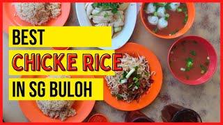 Malaysia, we accidently found the Best chicken rice in Sg Buloh! Very affordable and delicious 