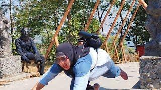 run and jump until you fall STATUE PRANK!!! HUMAN STATUE PRANK