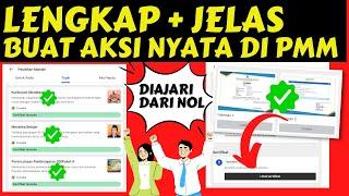 TERLENGKAP Cara Membuat Aksi nyata di PMM sampai dapat sertifikat | Topik Merdeka Belajar | Canva