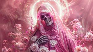 Pink Santa Muerte Meditation Music For Self Love