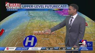 Temperatures warming back up through the workweek