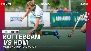 Rotterdam - HDM  Tulp Hoofdklasse Heren ‘24/’25 RONDE 1 | Samenvatting