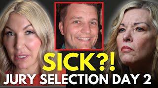 Sick or Strategic?! Lori Vallow Daybell Sparks Concern During Jury Selection Day 2 | Full Recap