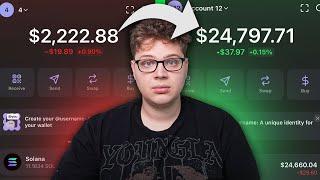 I Turned $2,000 Into $25,000 In 1 WEEK Trading Memecoins