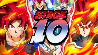 SUPER BOSSES! STAGE 10! LR TEQ GOD GOKU & VEGETA'S EZA EVENT! (Dokkan Battle)