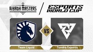 Tundra Esports vs. Team Liquid [ Map 3 ] - Riyadh Masters x EWC - Day 12 - Playoffs | Upper Bracket