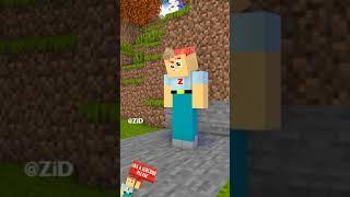 Minecraft Animation CHICKEN DANCE but it's SKELETON #Shorts #droidplay #mrZ #MinecraftAnimation